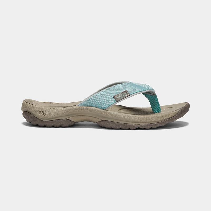 Keen Kona Flip II Womens Flip Flops Green Online Sale (9248-GSDLY)